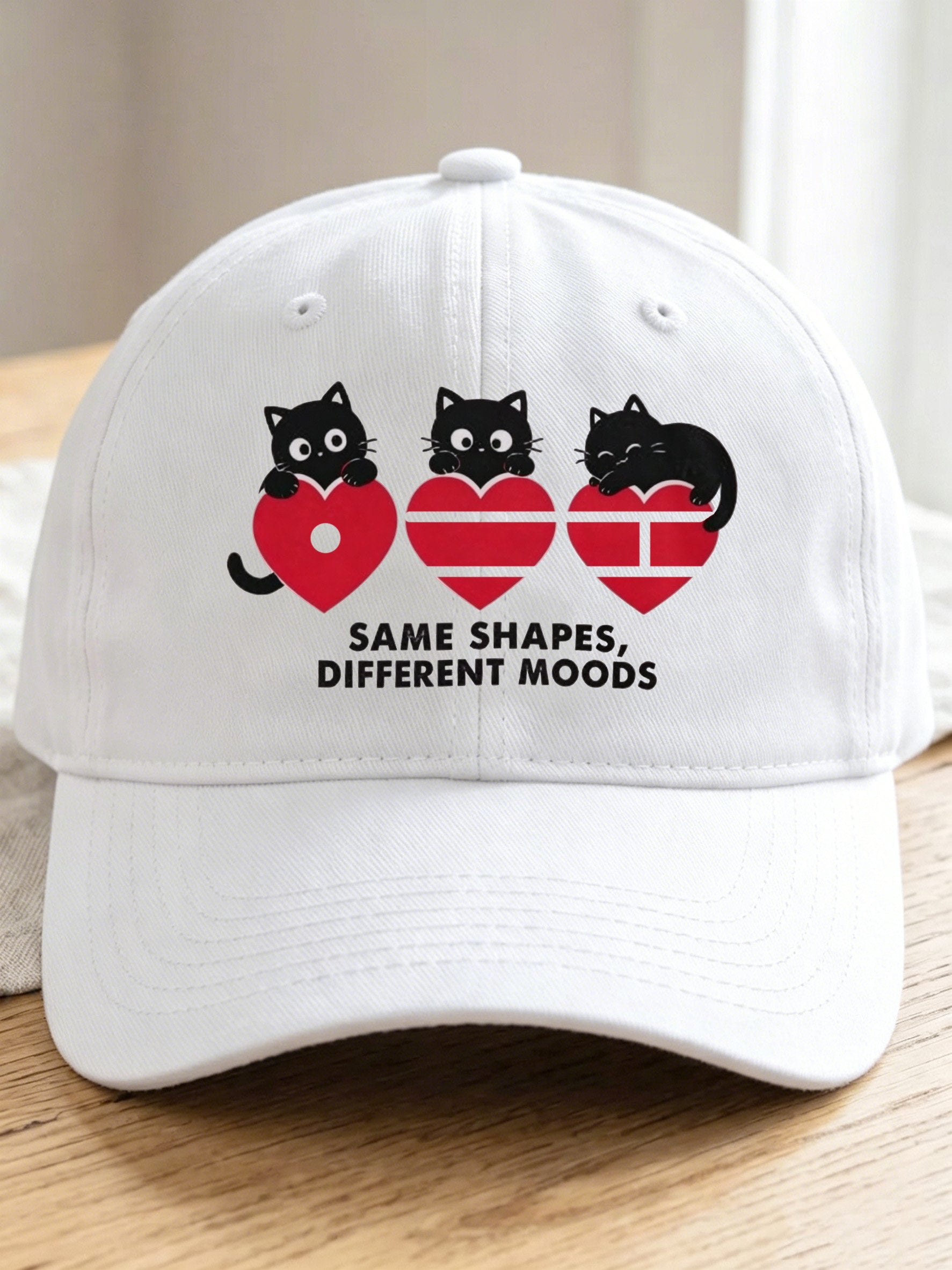 🔥Buy 3 Get 15% Off🔥Hut mit Katzenmuster