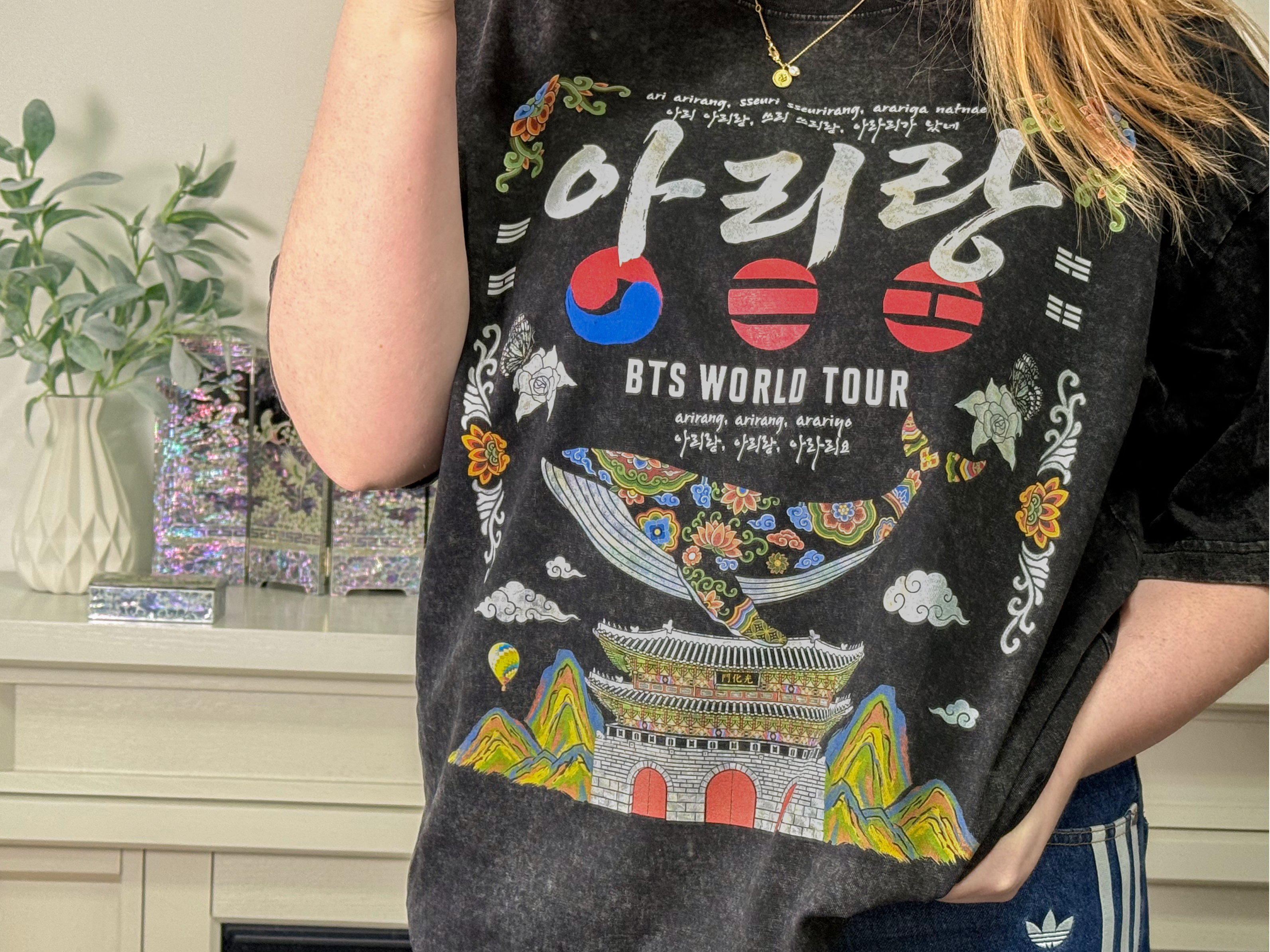 BTS Arirang Tour 2026 Mineral Wash T-Shirt