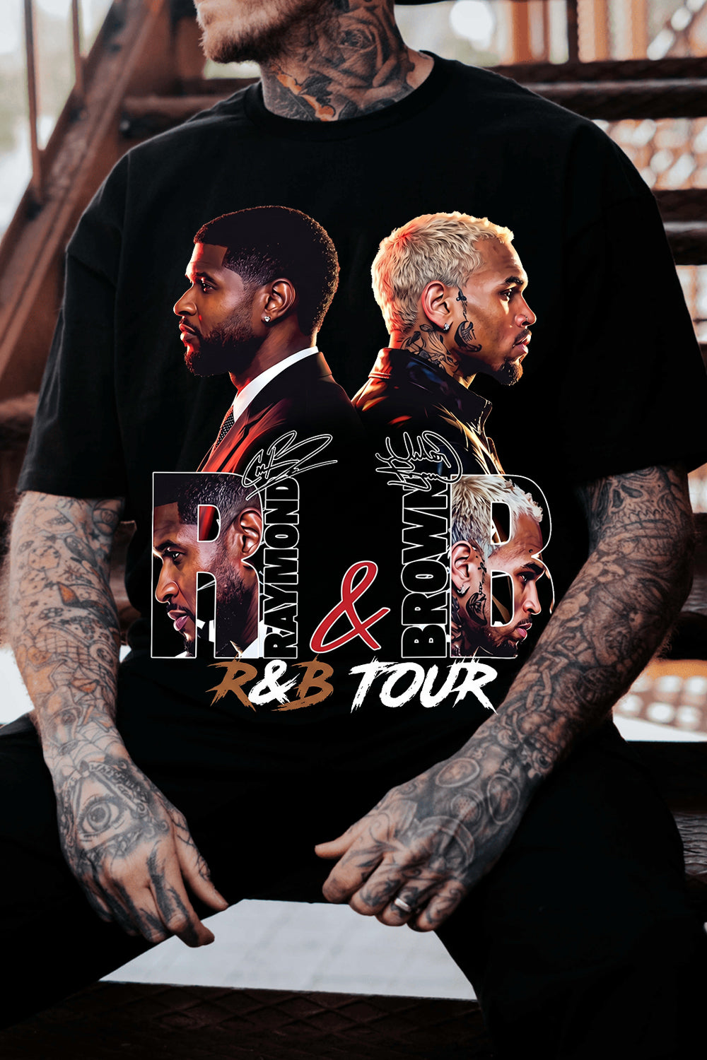 Raymond And Brown Men's Tee For Real Fan For Concert