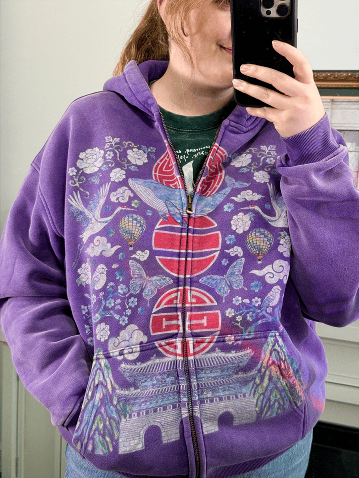 Women's Arirang Print Sweatshirt