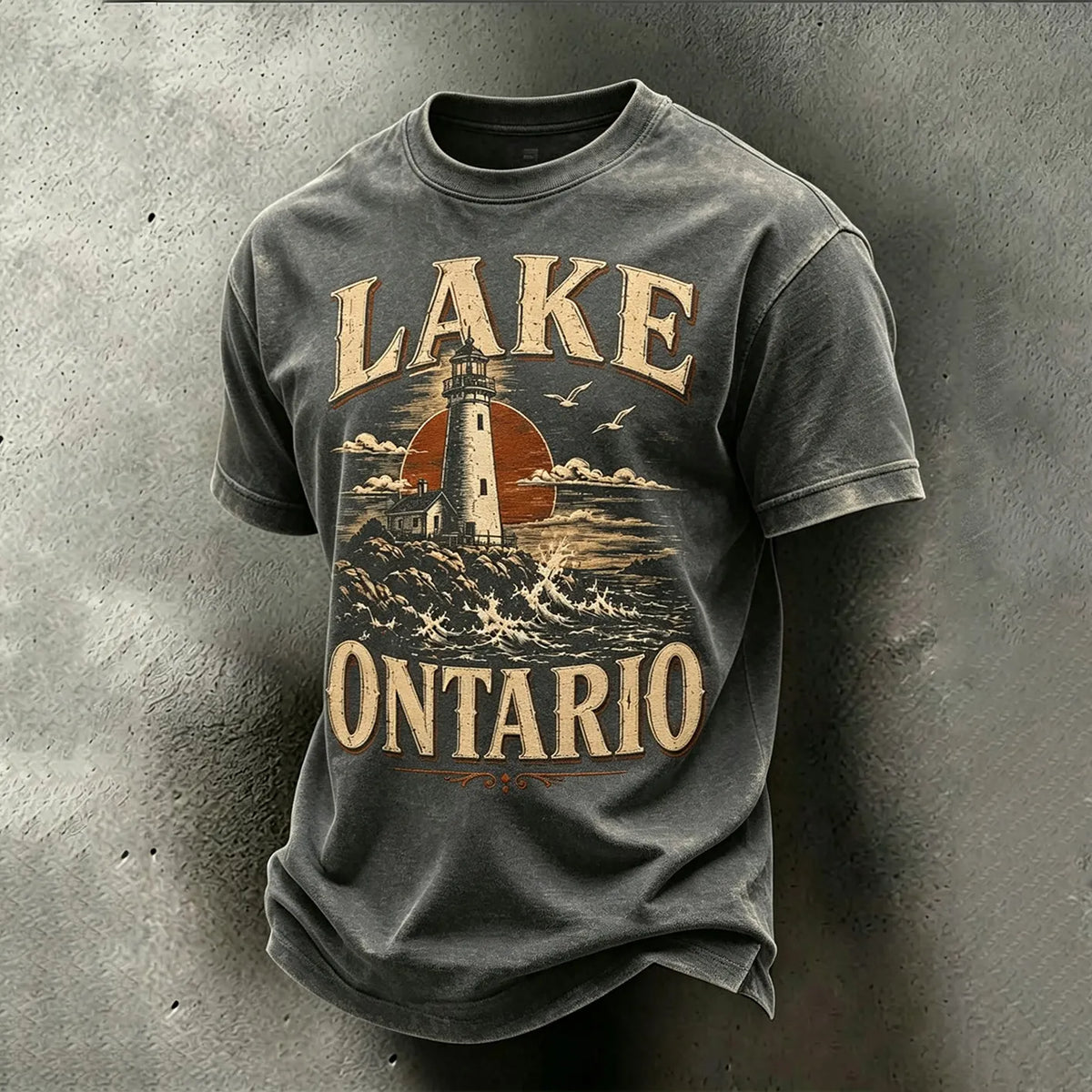 Men's Lake Ontario Always And Forever Short Sleeve T-shirt