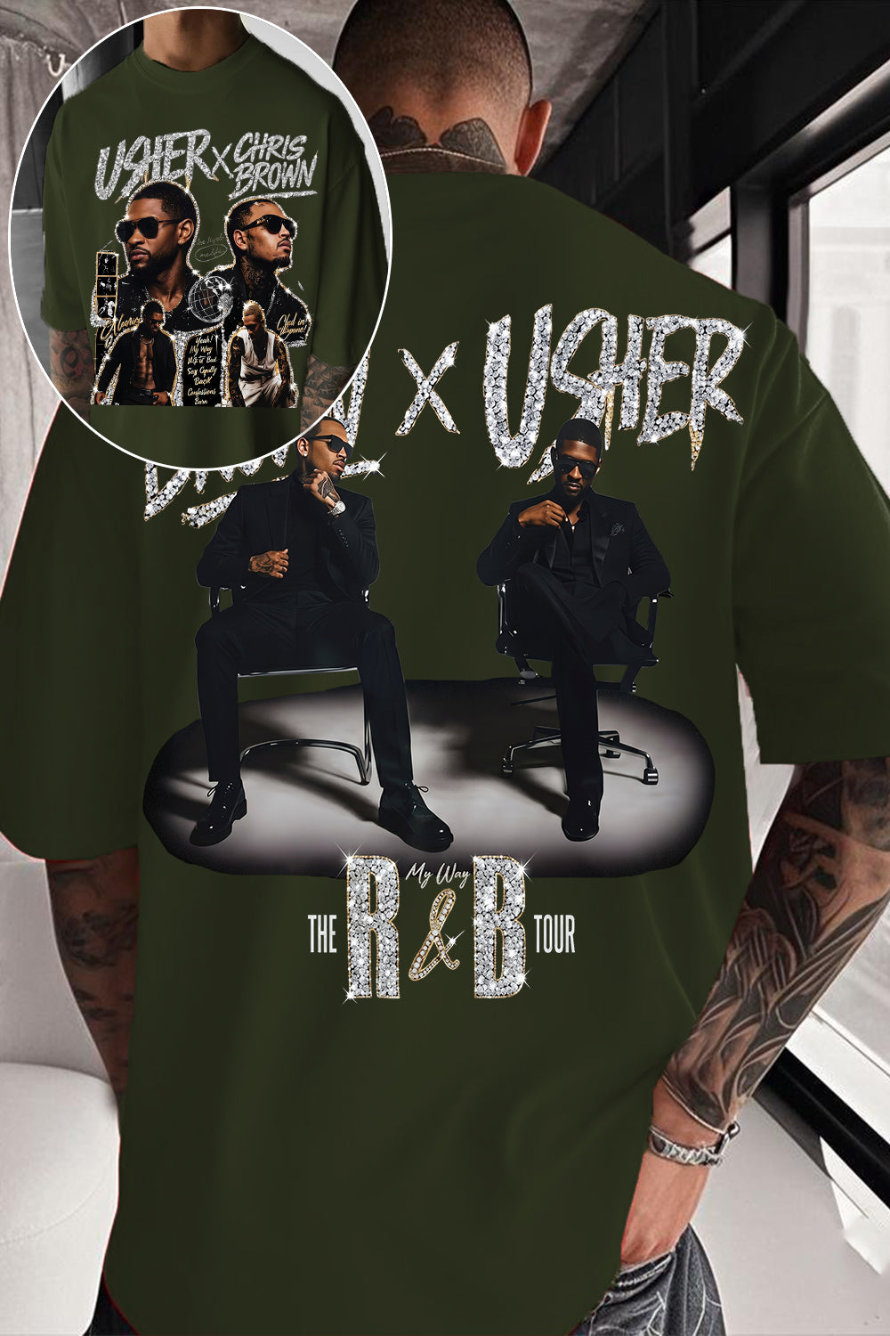 Chrisbrown & Usher Tee