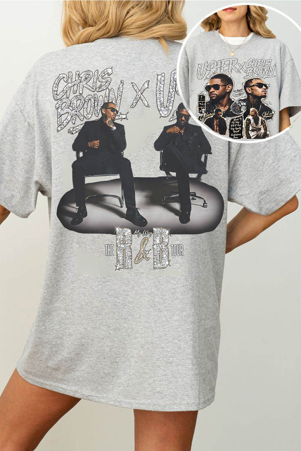 Chrisbrown & Usher Women's Tee