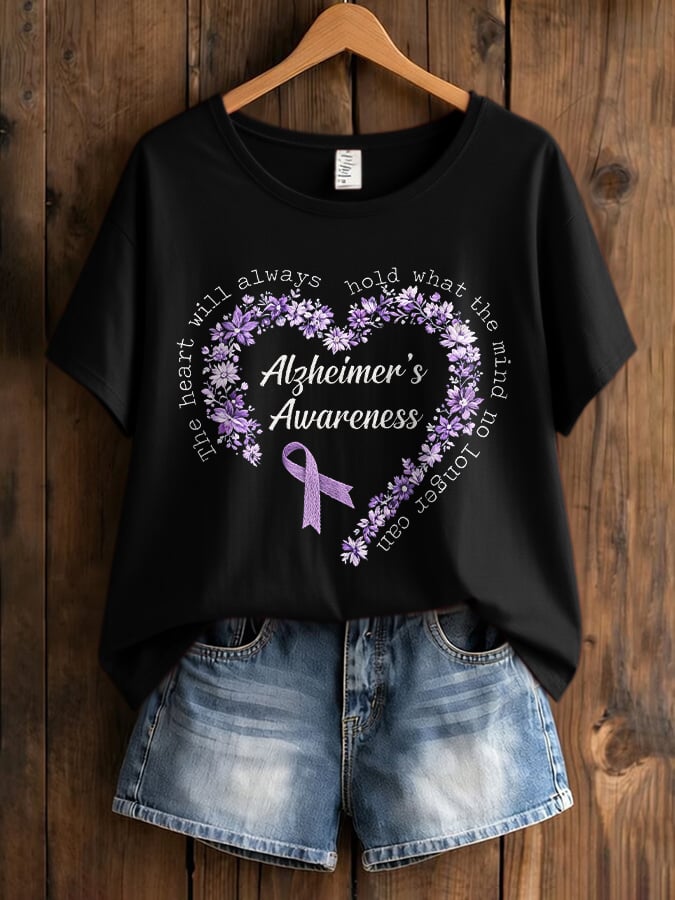 Women's Alzheimer's Disease Awareness T-Shirt