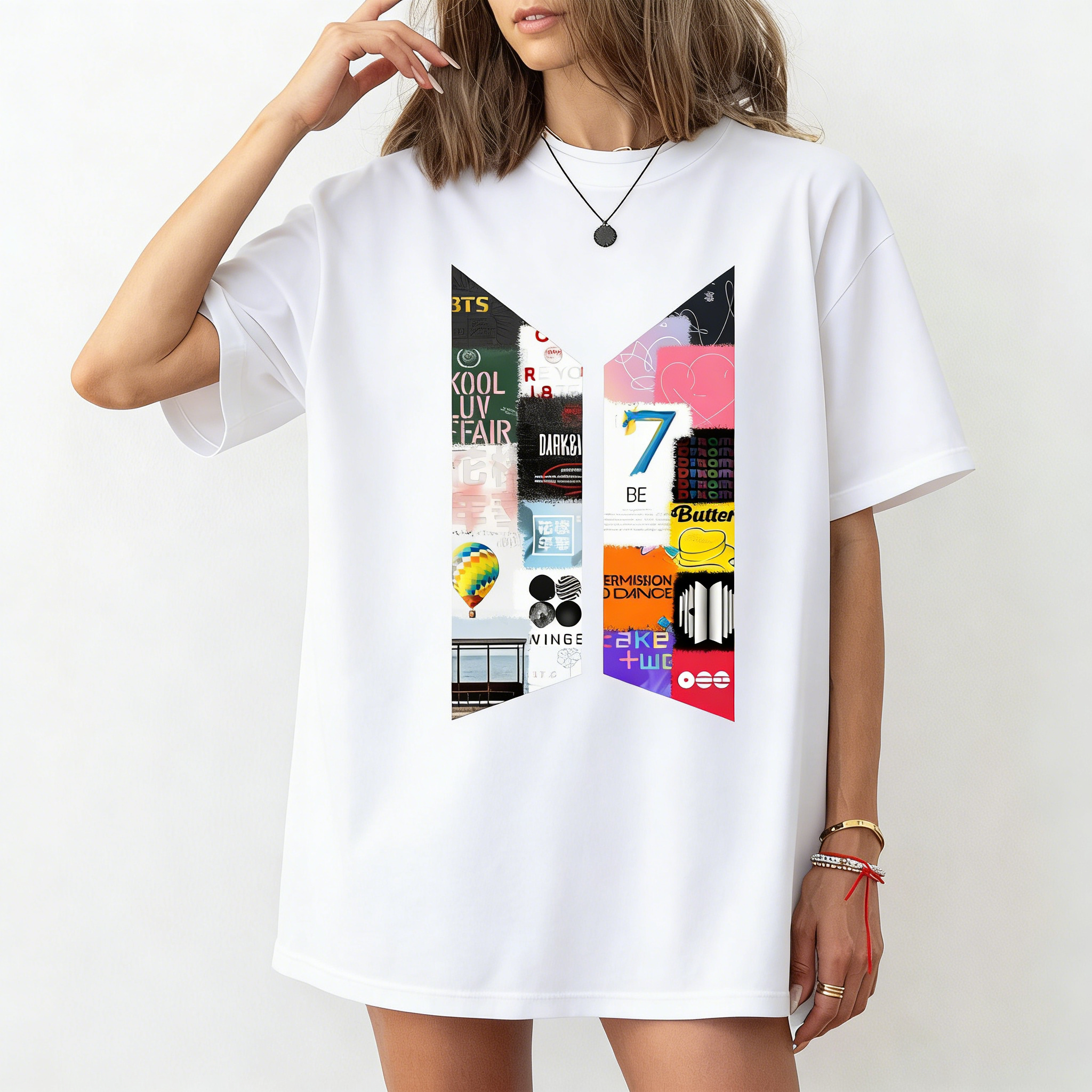 BTS album logo T-shirt