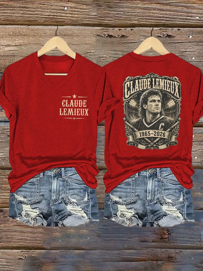 Women's Canadian Hockey Casual T-Shirt