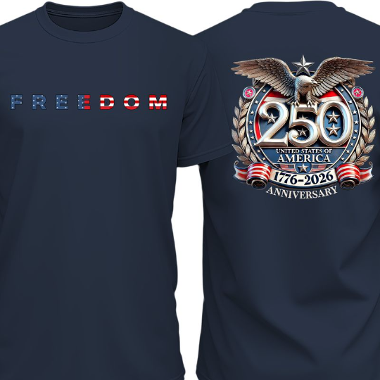Unisex Freedom 250 Years Anniversary  T-Shirt