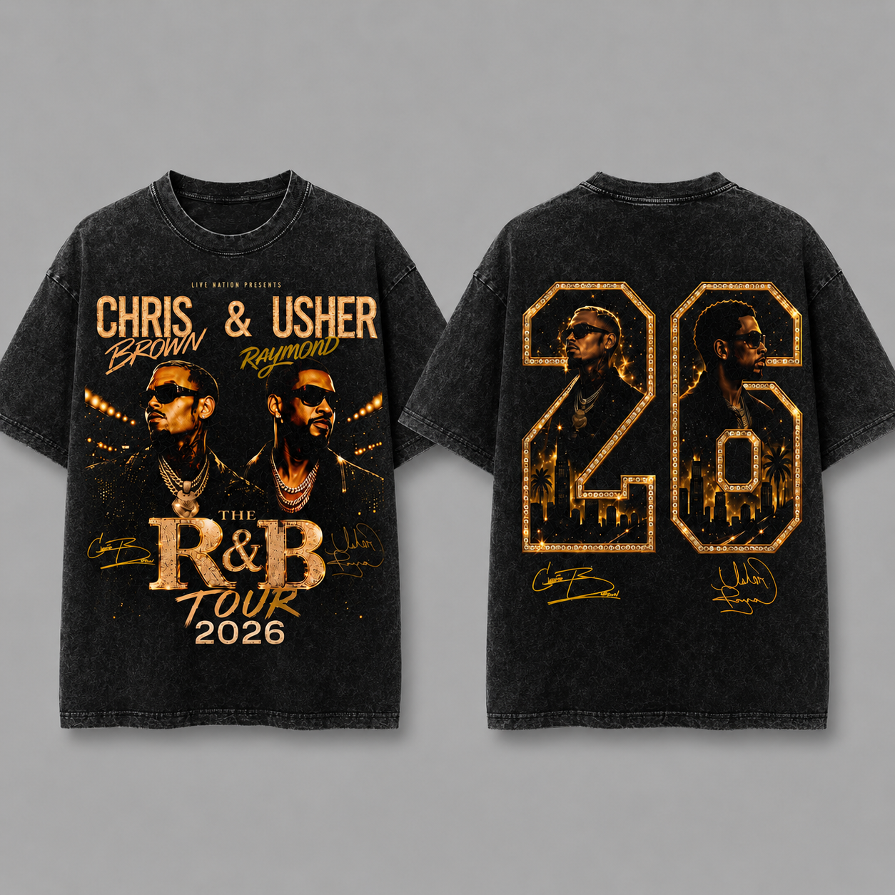 THE R&B TOUR 2026 Vintage Shirt