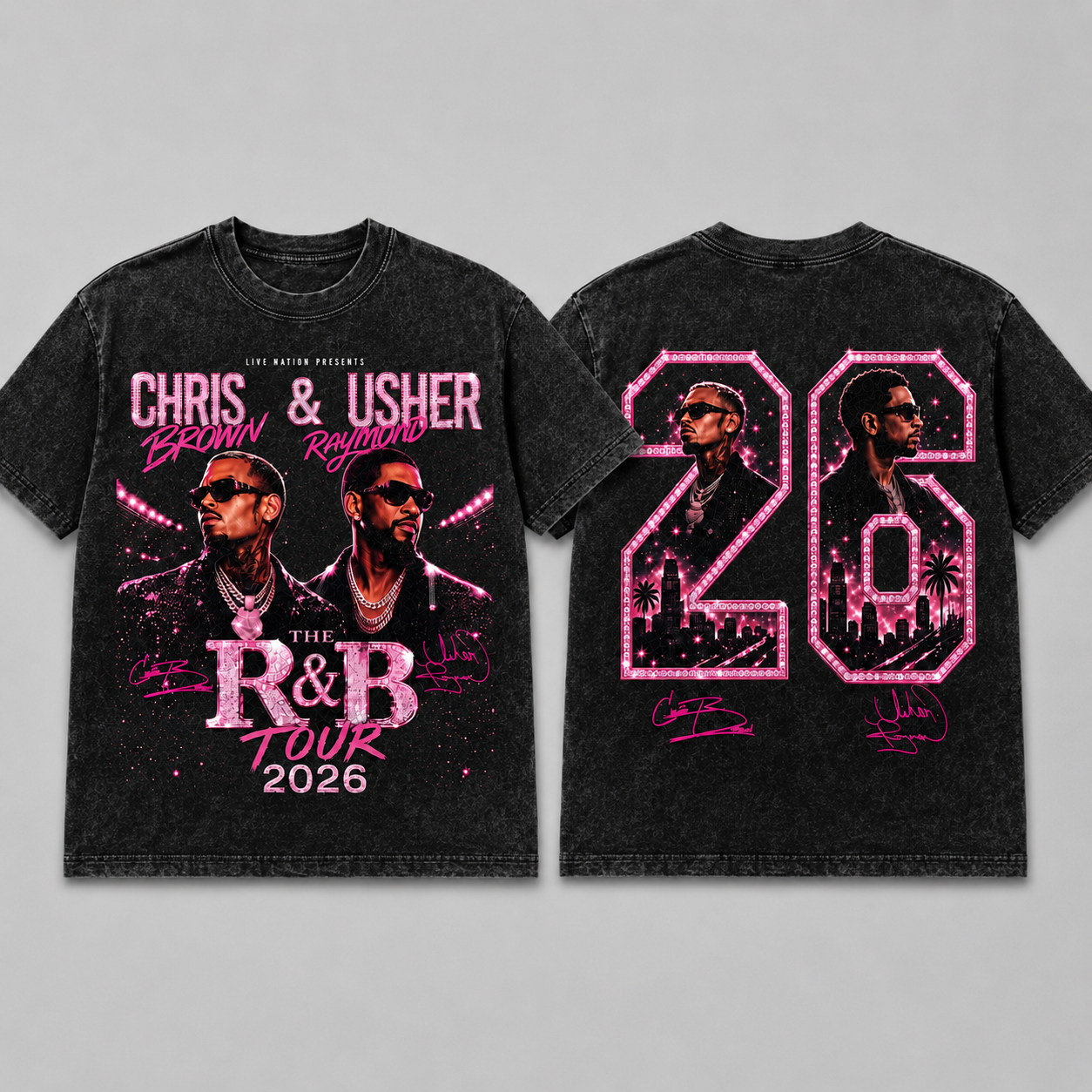 THE R&B TOUR 2026 Vintage Shirt
