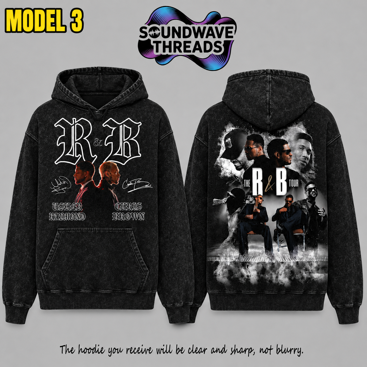 THE R&B TOUR 2026 Vintage Hoodie