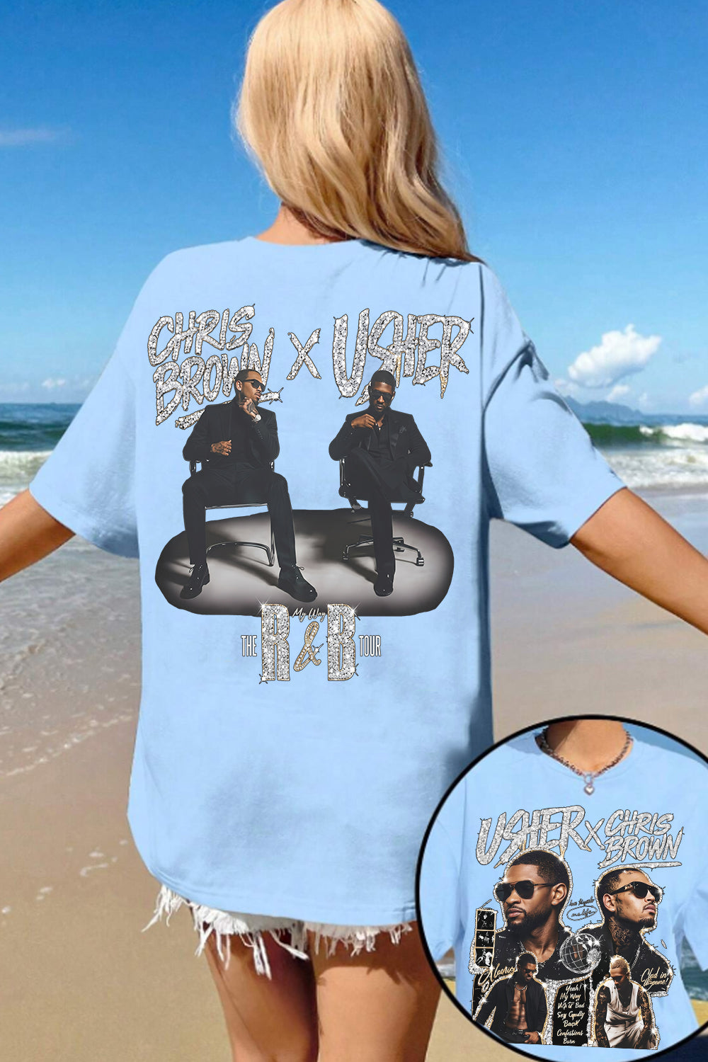 Chrisbrown & Usher Women's Tee