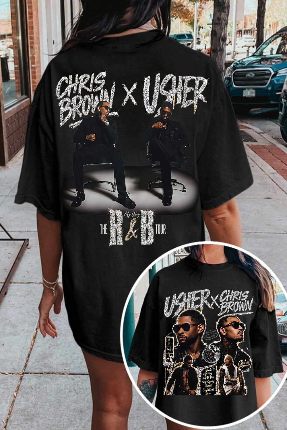 Chrisbrown & Usher Women's Tee