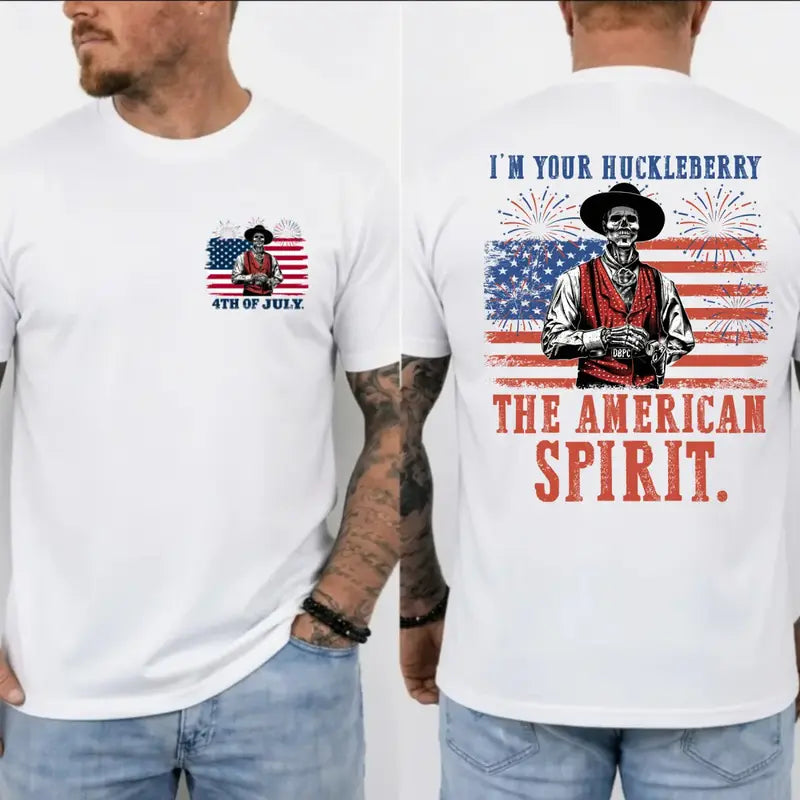 Doc Holliday I'm Your Huckleberry The American Spirit T-Shirt, Independence Day Merch