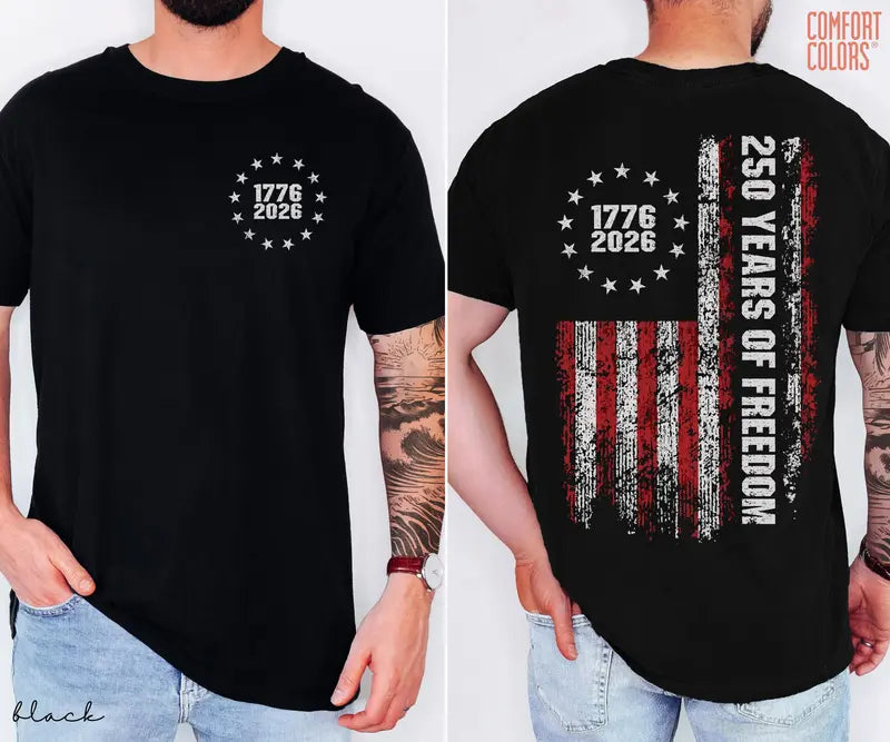 Unisex Comfort Colors Retro USA 250 Shirt