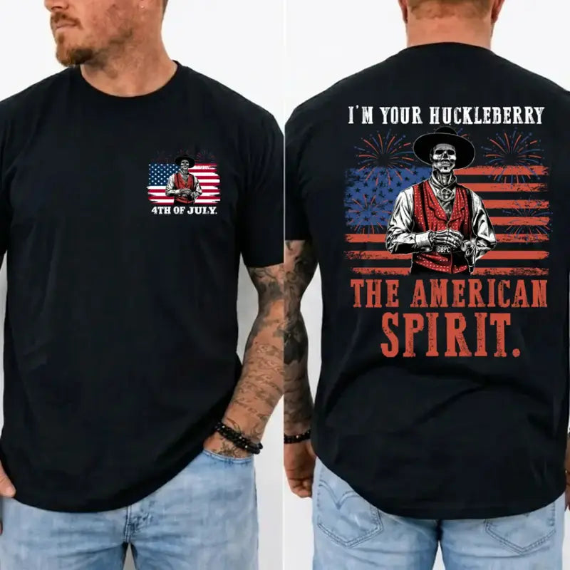 Doc Holliday I'm Your Huckleberry The American Spirit T-Shirt, Independence Day Merch