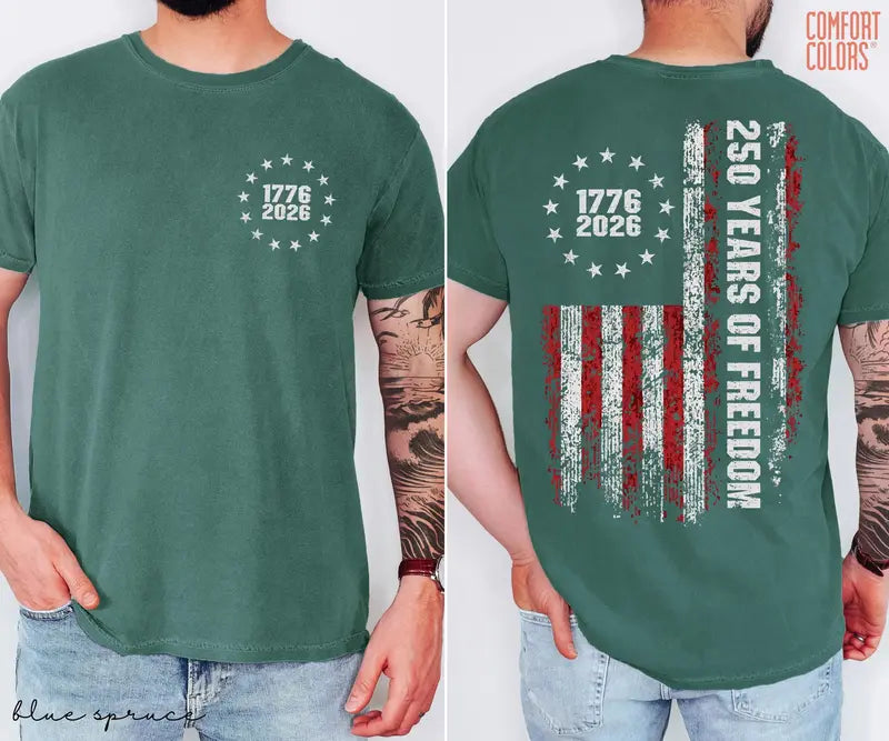 Unisex Comfort Colors Retro USA 250 Shirt
