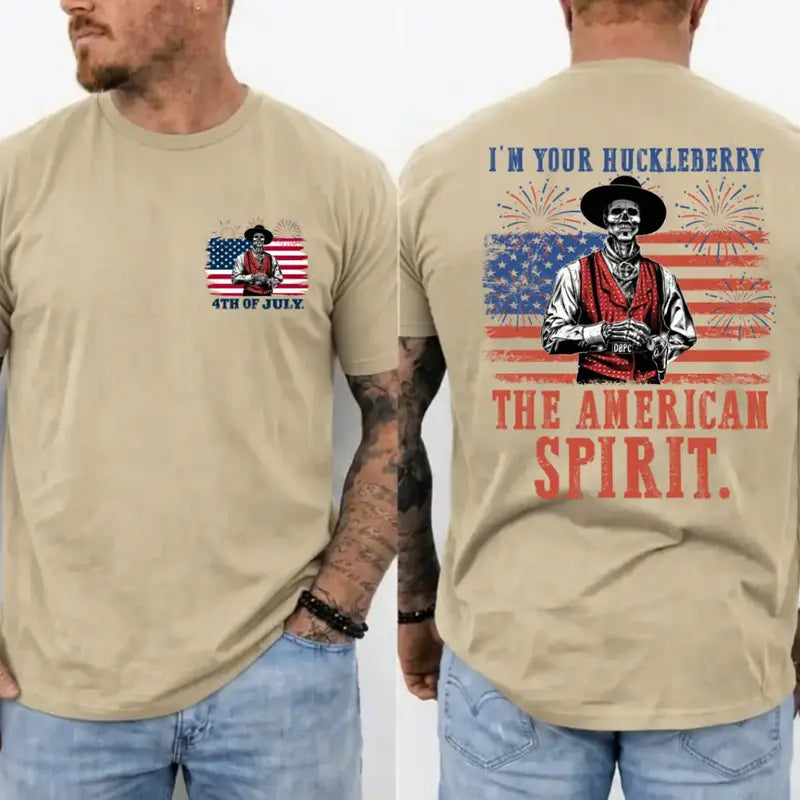 Doc Holliday I'm Your Huckleberry The American Spirit T-Shirt, Independence Day Merch