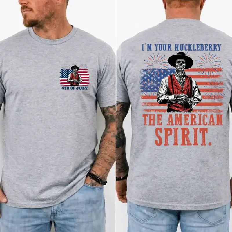 Doc Holliday I'm Your Huckleberry The American Spirit T-Shirt, Independence Day Merch