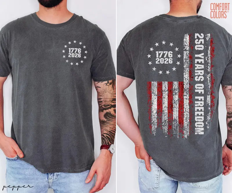 Unisex Comfort Colors Retro USA 250 Shirt