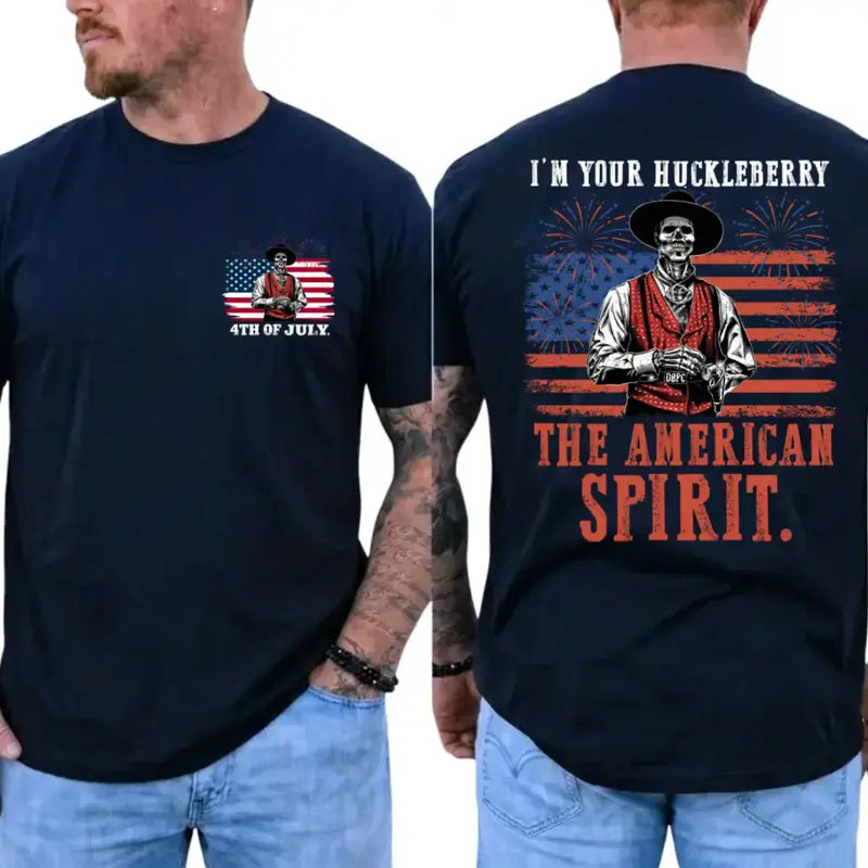 Doc Holliday I'm Your Huckleberry The American Spirit T-Shirt, Independence Day Merch