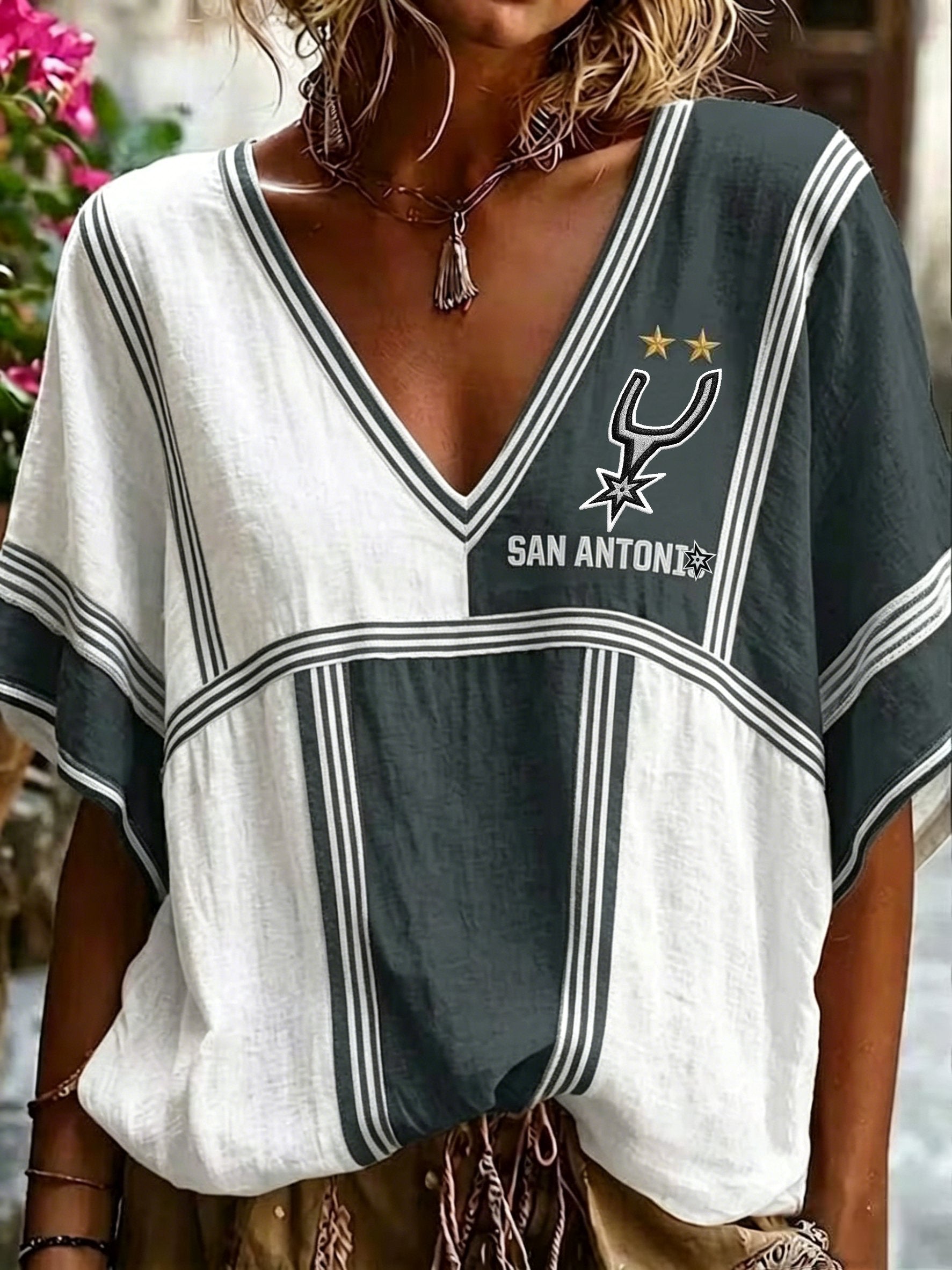 Women's Basketball Lovers Printed Casual T-Shirt