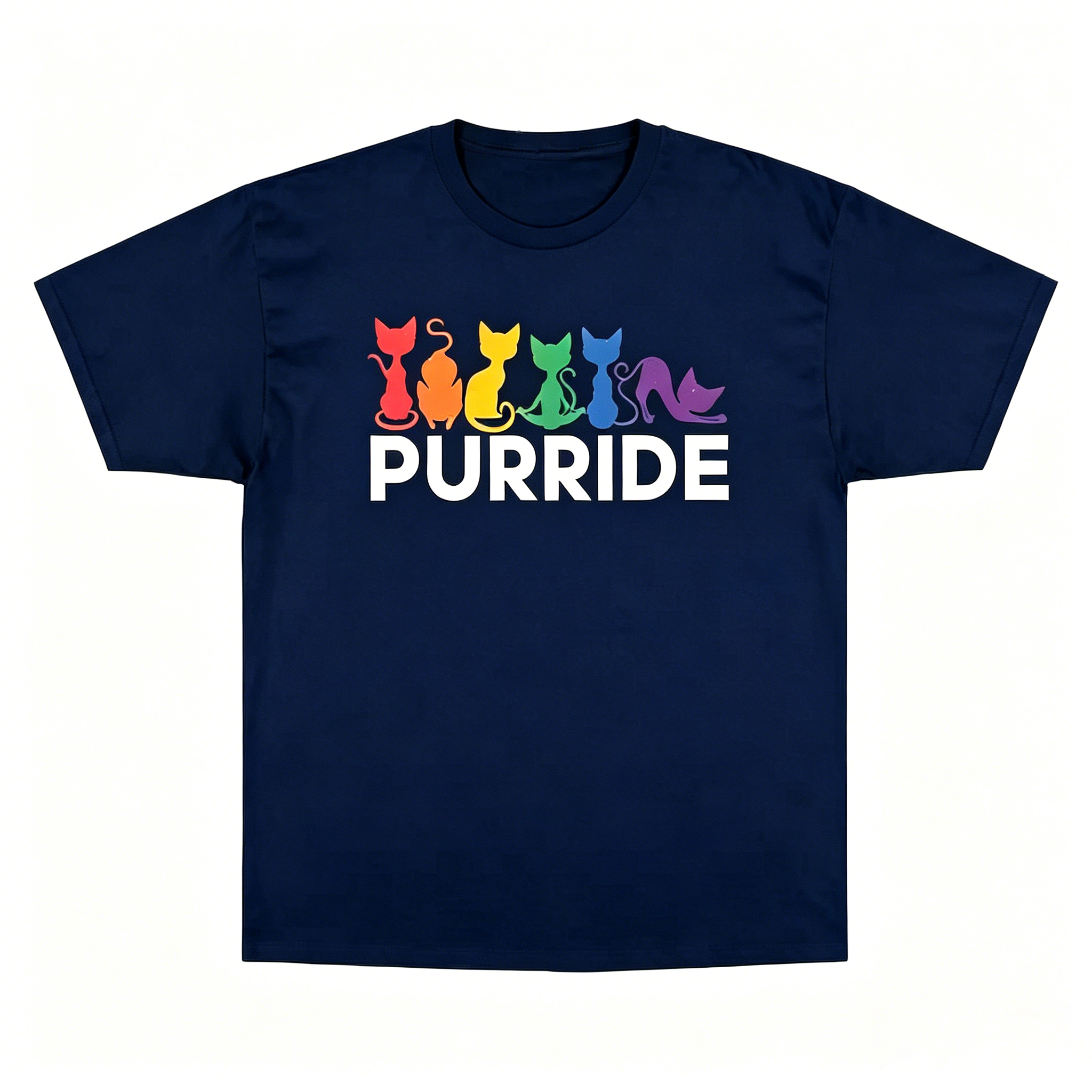 Unisex Funny LGBT Cat Merch T-shirt