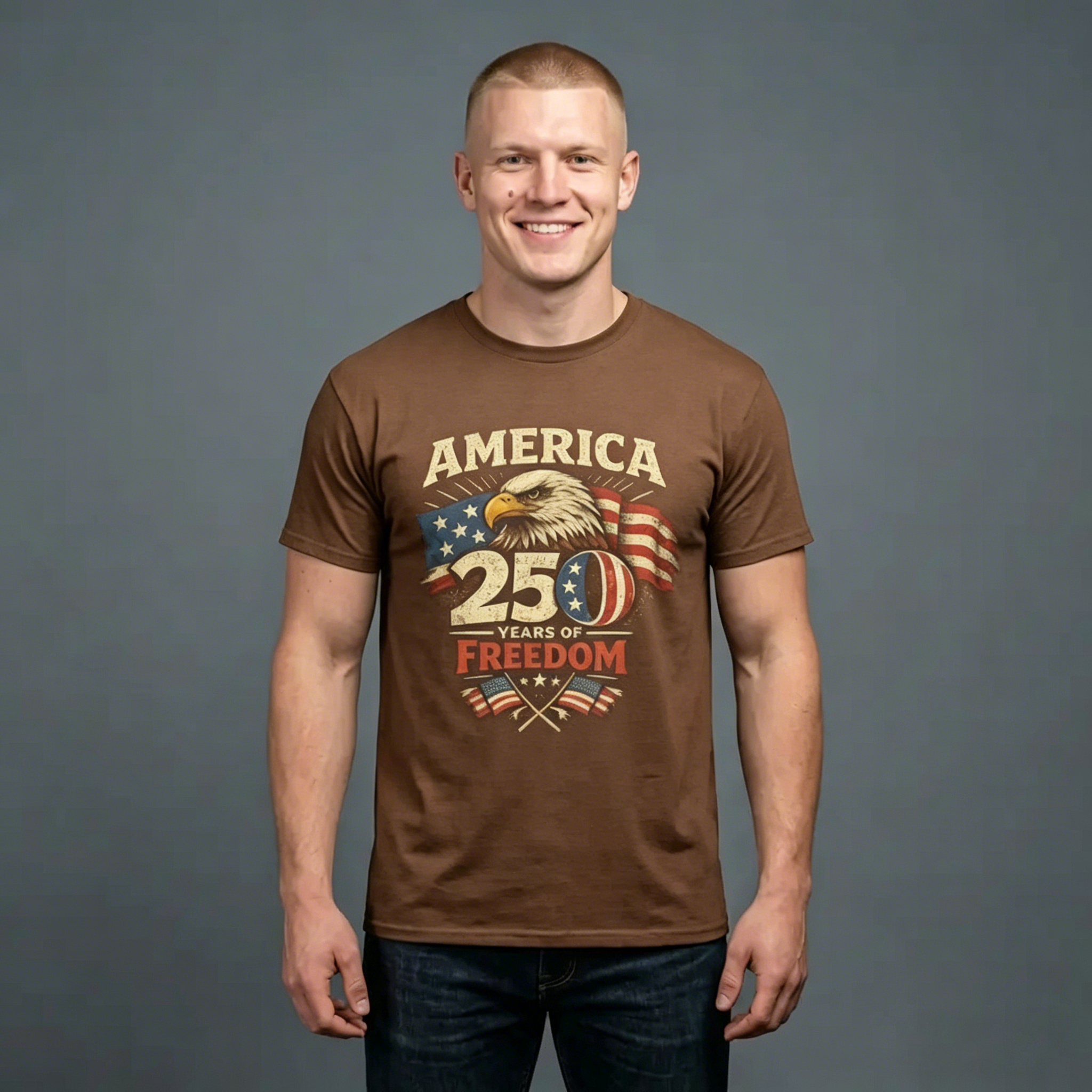 Men's America 250 Years of Freedom T-Shirt