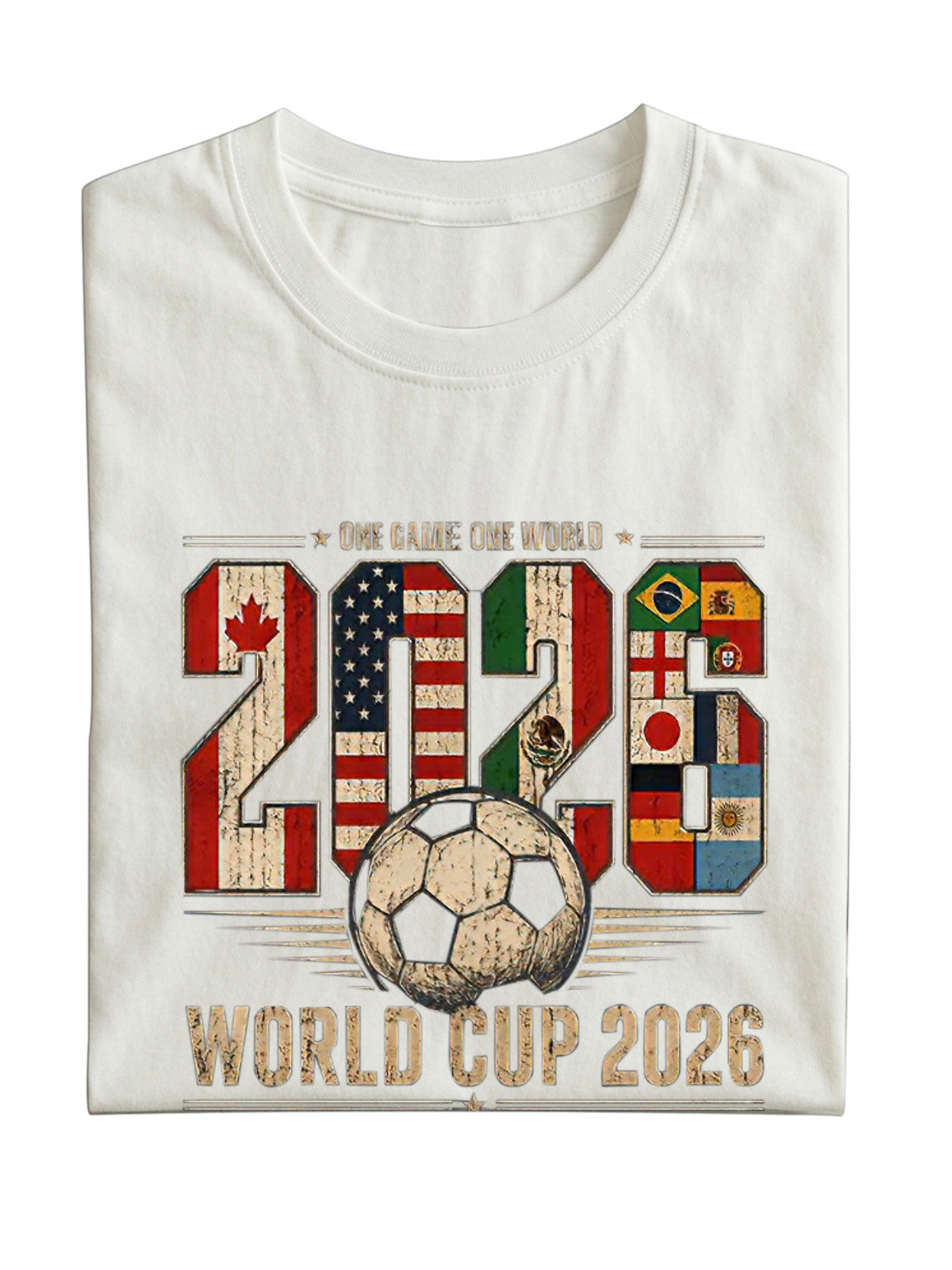 2026 World Cup Cotton Short-sleeve T-shirt