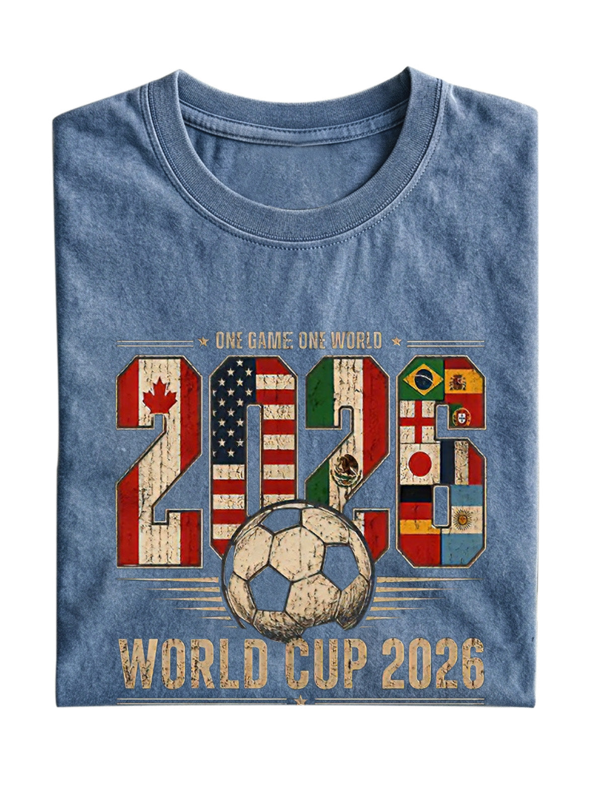 2026 World Cup Cotton Short-sleeve T-shirt
