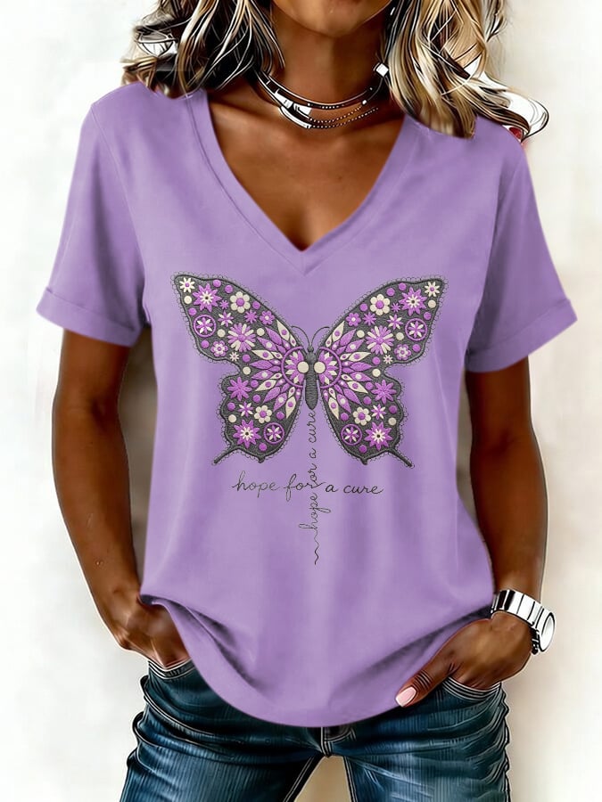 Women's Alzheimer's Disease Awareness T-Shirt