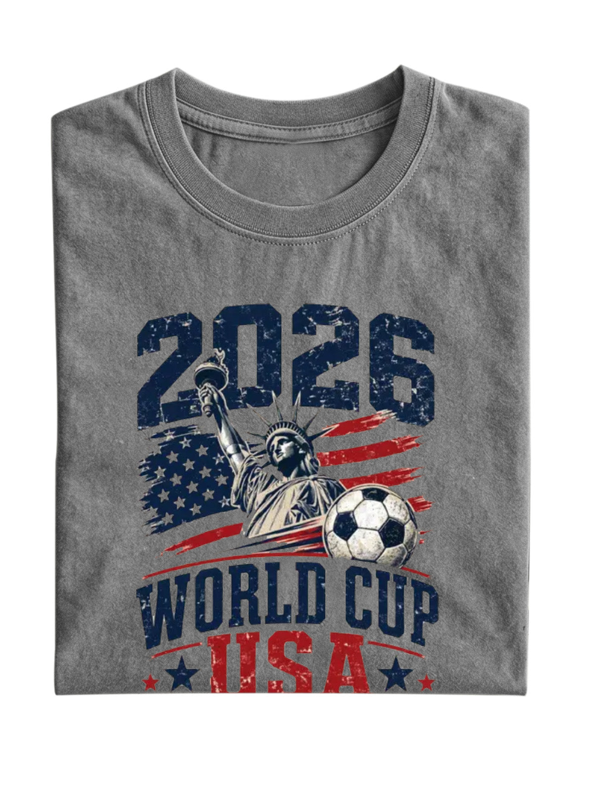 2026 Usa World Cup Cotton Short-sleeve T-shirt