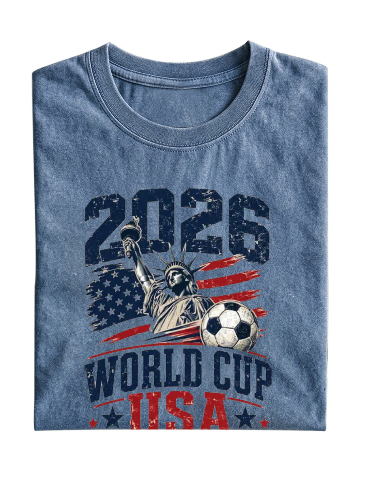 2026 Usa World Cup Cotton Short-sleeve T-shirt