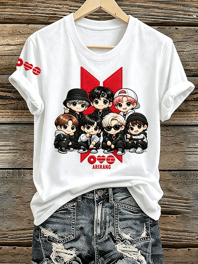 🔥Buy 3 Get 15% Off🔥Women's  Music Lover Casual T-Shirt