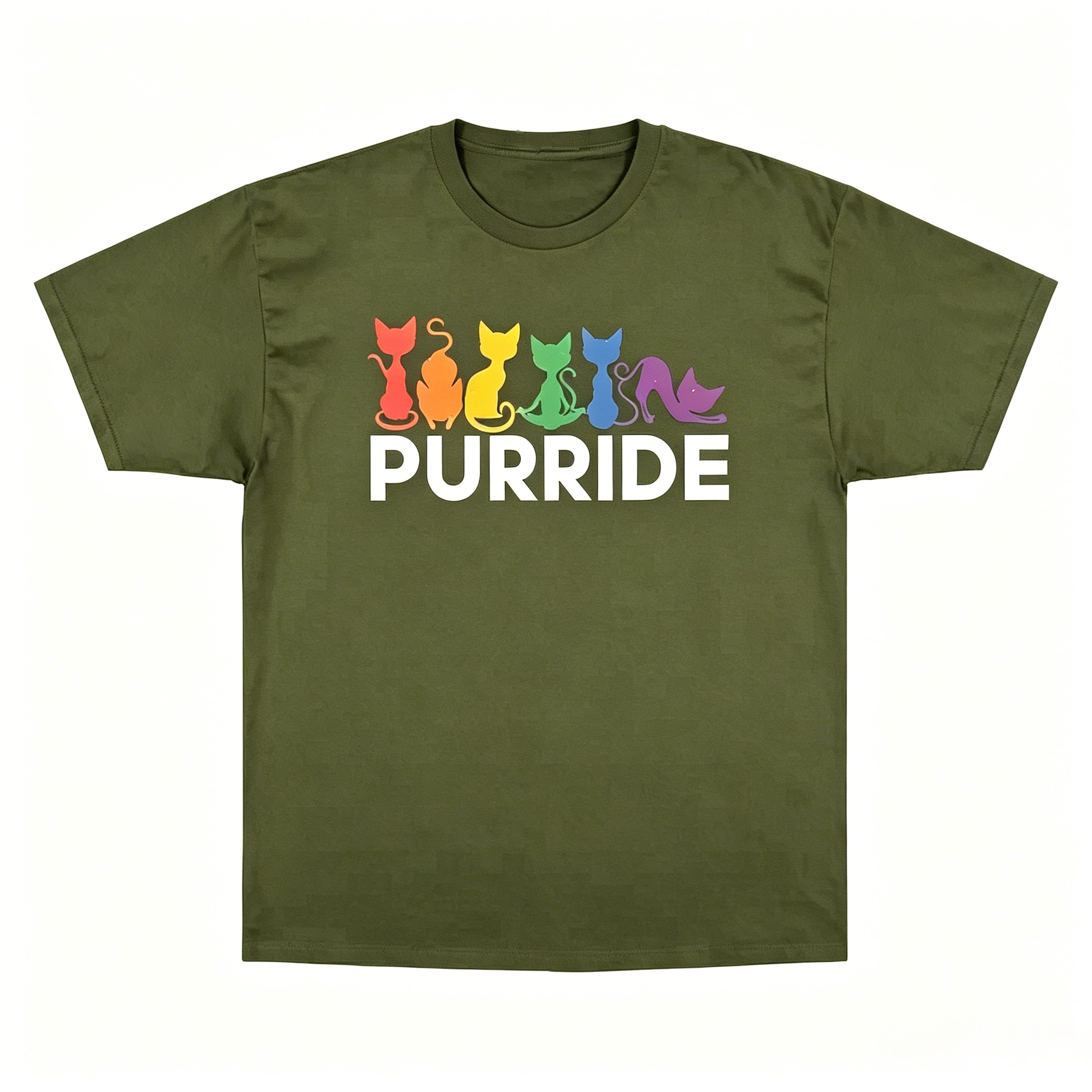Unisex Funny LGBT Cat Merch T-shirt