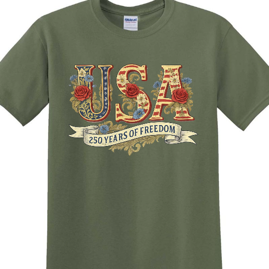Women's  250 Years of Freedom T-Shirt