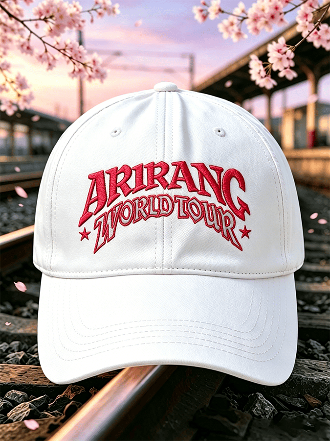 🔥Buy 3 Get 15% Off🔥Music Lovers' “ARIRANG WORLDTOUR” Unisex Washed Retro Baseball Cap