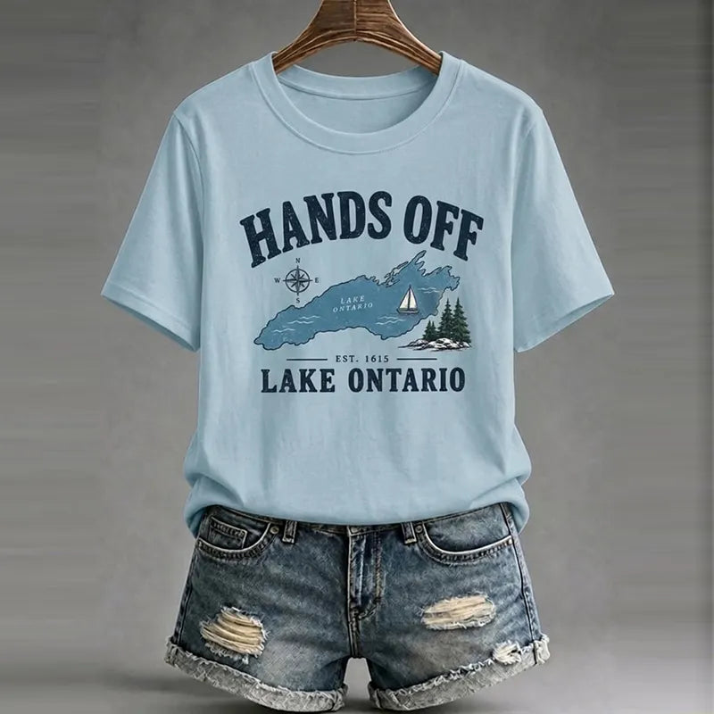 Women's Lake Ontario Printed T-shirt