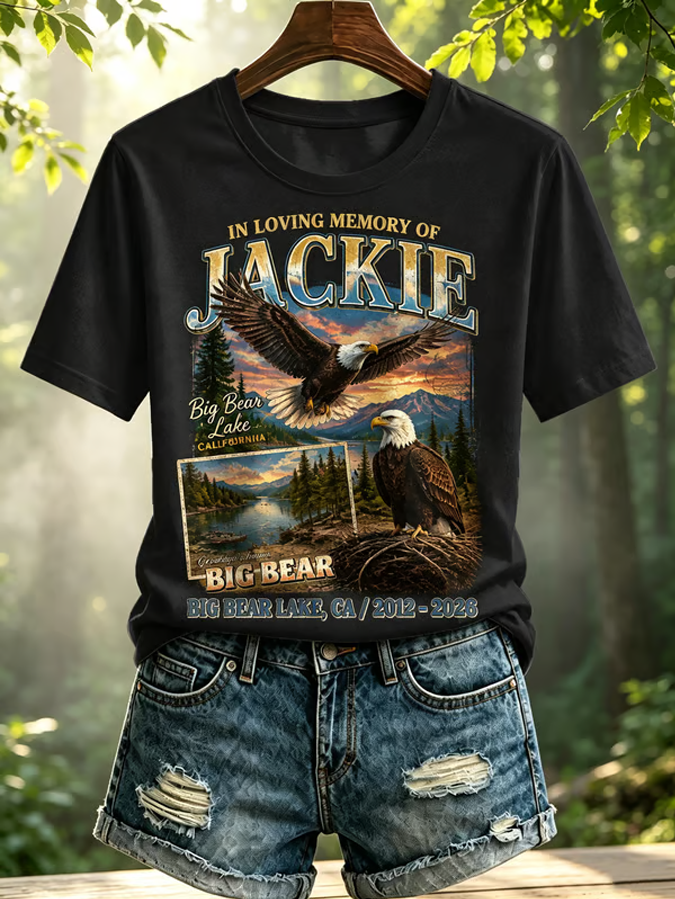 Women's Jackie Forever Our Queen Print  T-Shirt