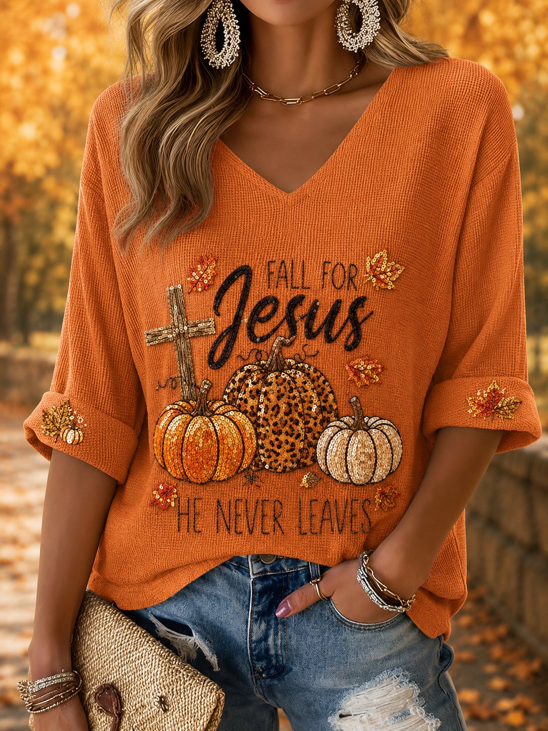 Women'S Casual Autumn Faith