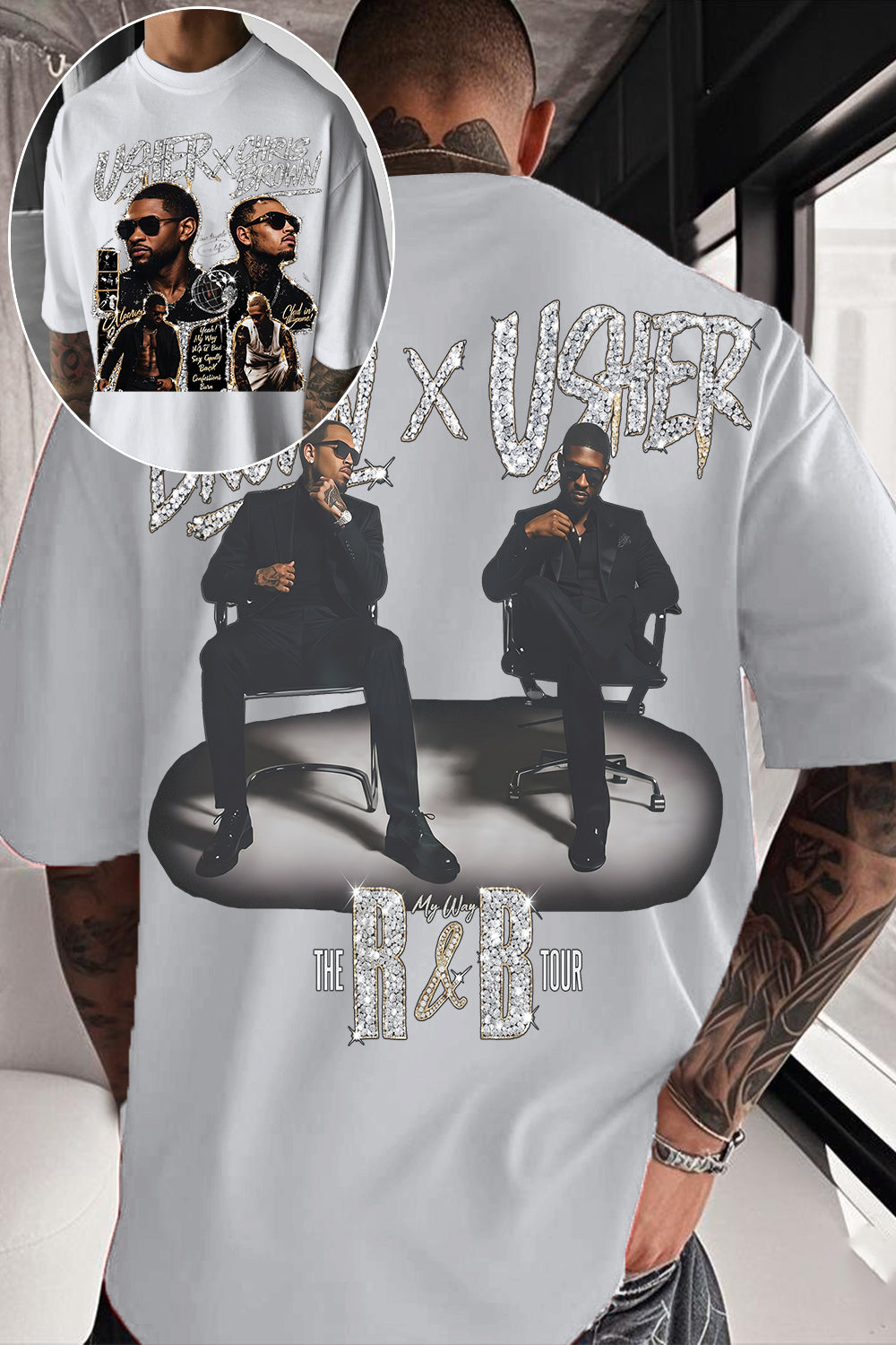 Chrisbrown & Usher Tee