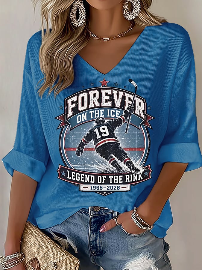 Women's  Forever On The Ice, Legend of the Rink T-Shirt