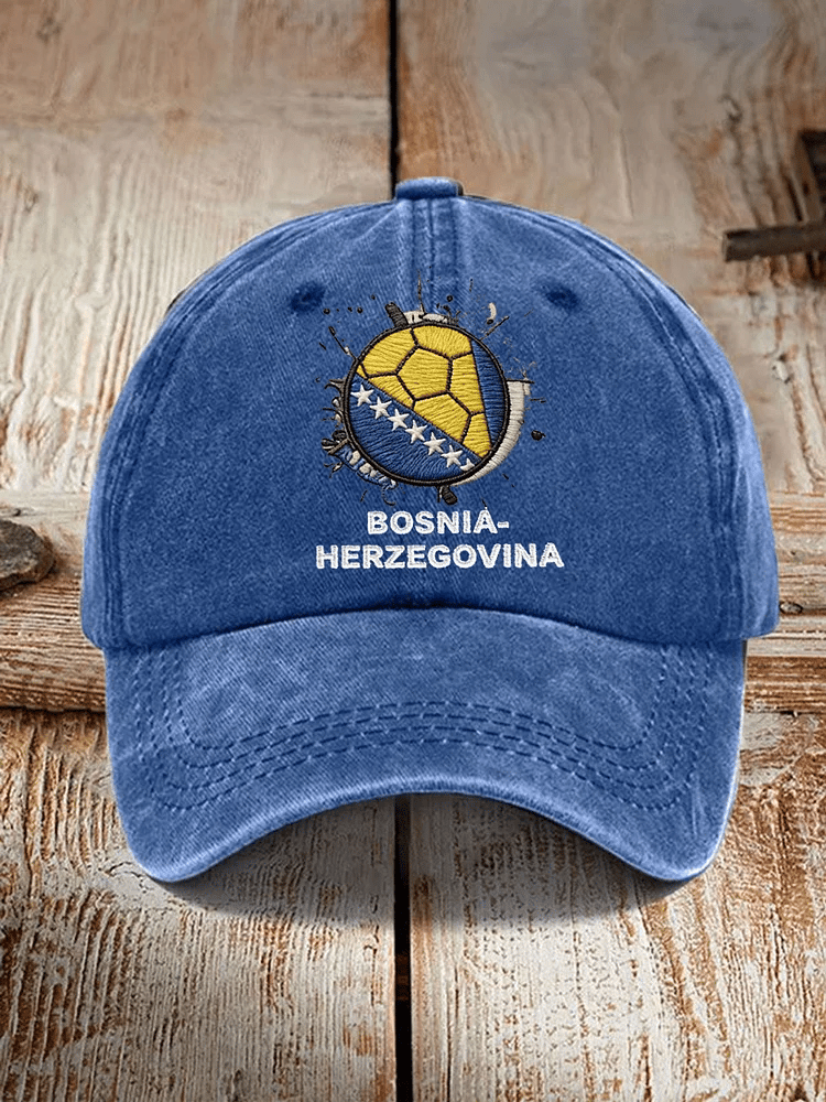 Unisex Bosnia ZMAJEVI Football Lover Print Gift For Soccer Fans Hat