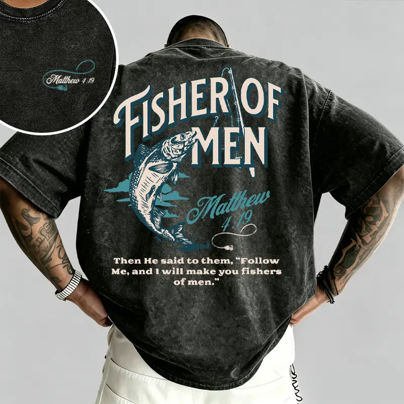 Unisex Christian Fishing Faith Shirt