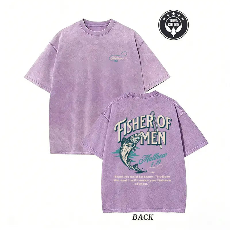 Unisex Christian Fishing Faith Shirt