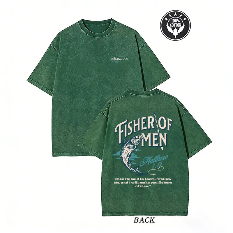 Unisex Christian Fishing Faith Shirt