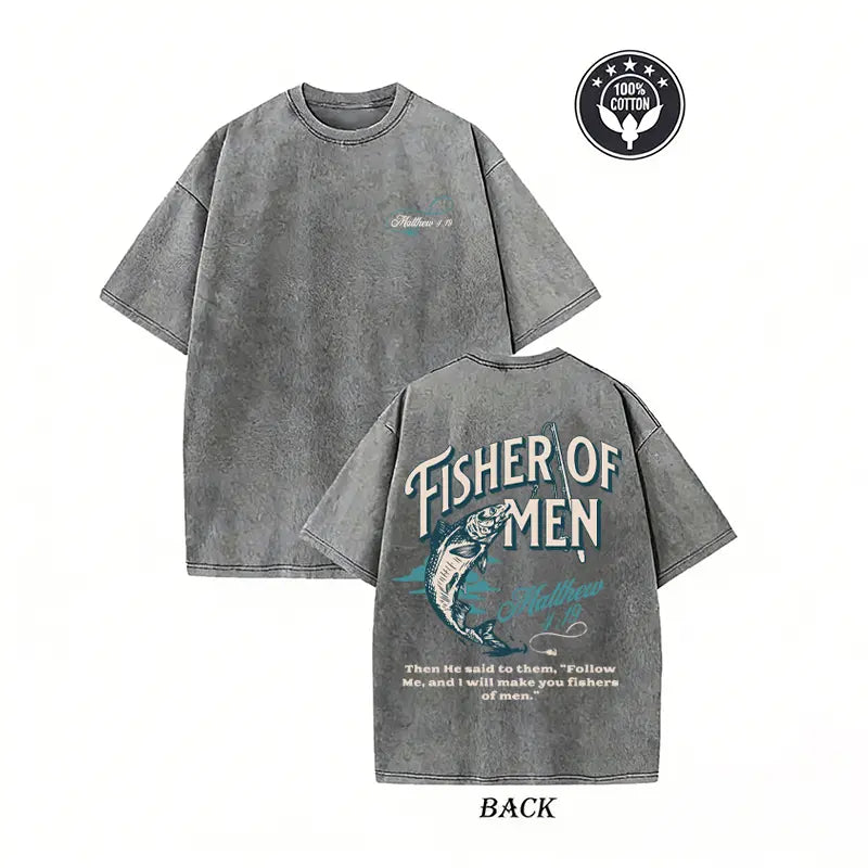 Unisex Christian Fishing Faith Shirt