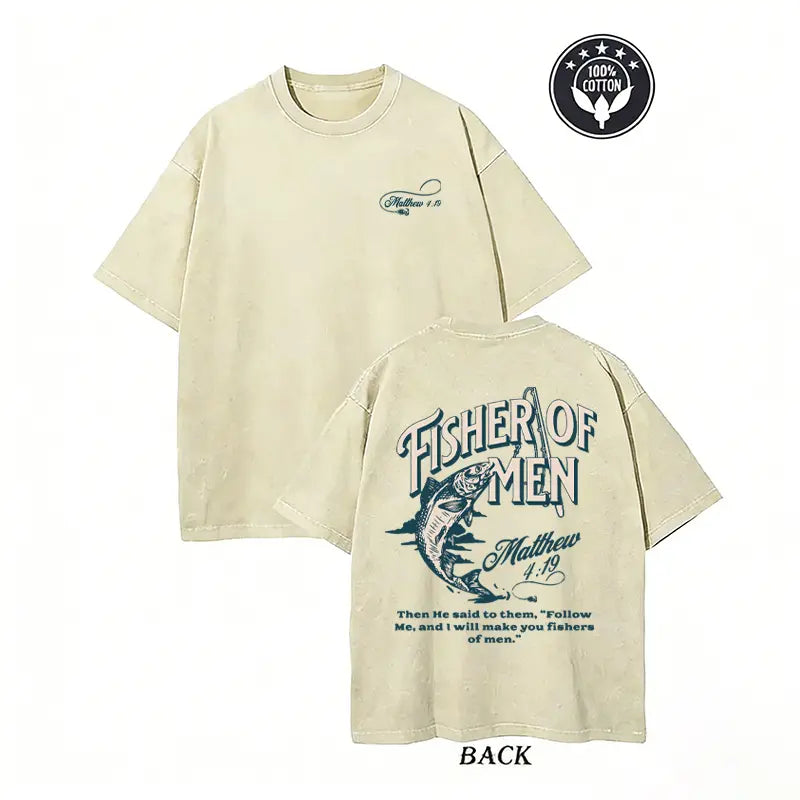 Unisex Christian Fishing Faith Shirt