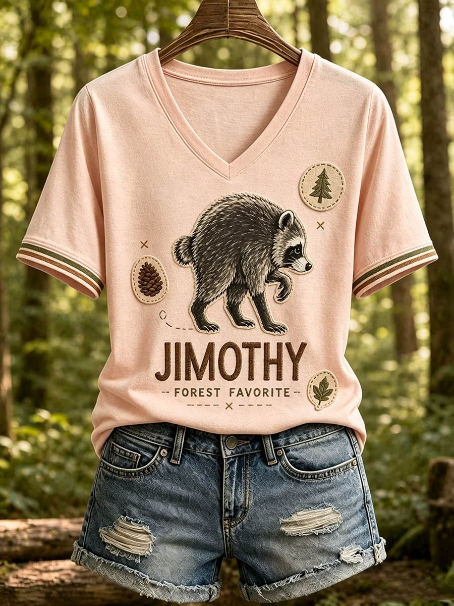 Women's Jimothy Raccoon T-Shirt