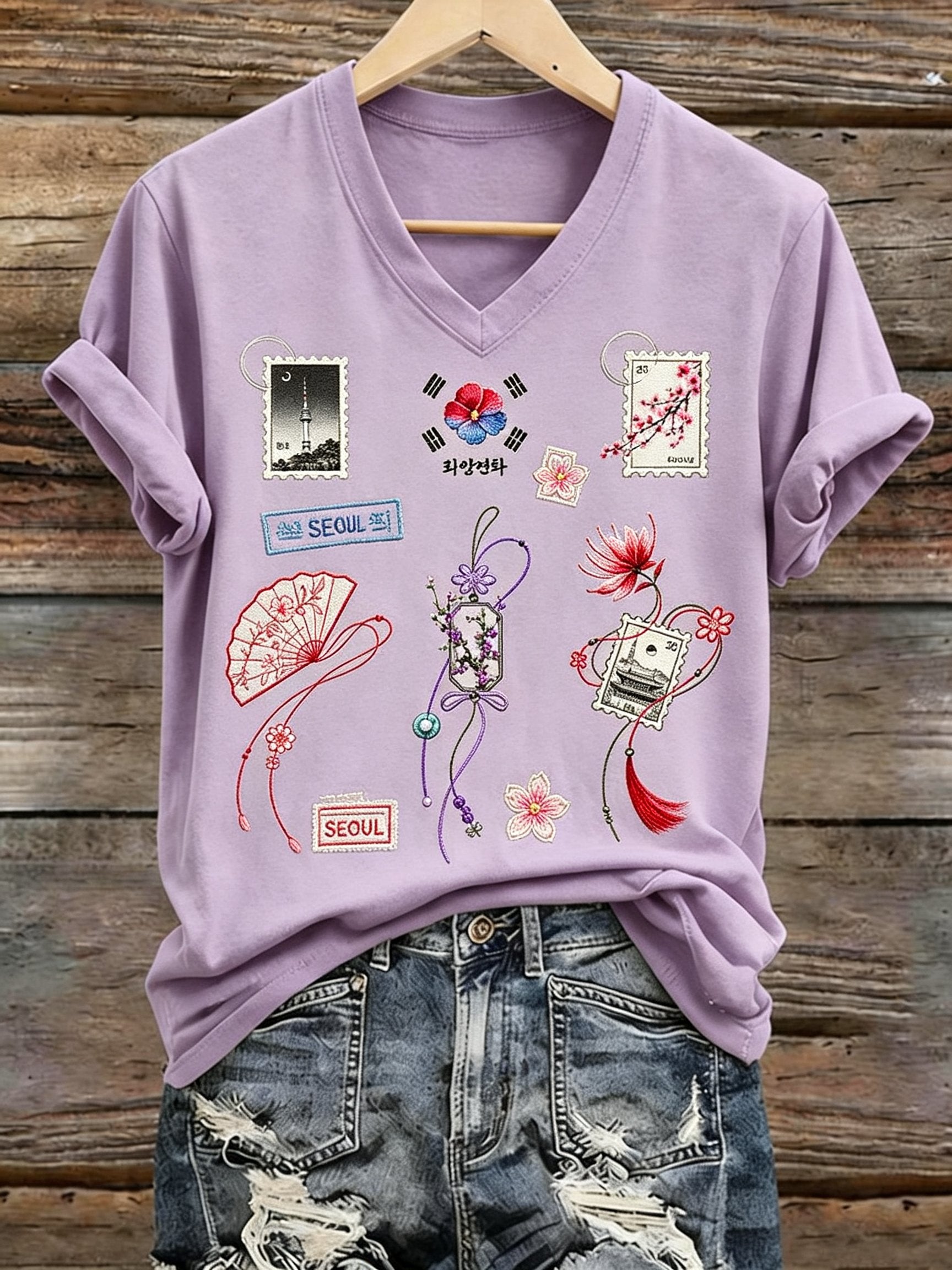 🔥Buy 3 Get 15% Off🔥Women's Art Print T-shirt