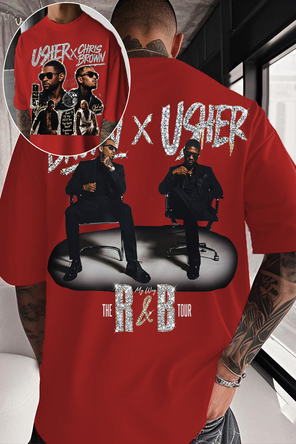 Chrisbrown & Usher Tee